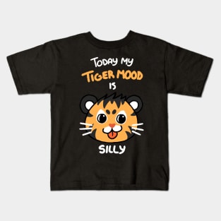 Tiger Mood: Silly Kids T-Shirt